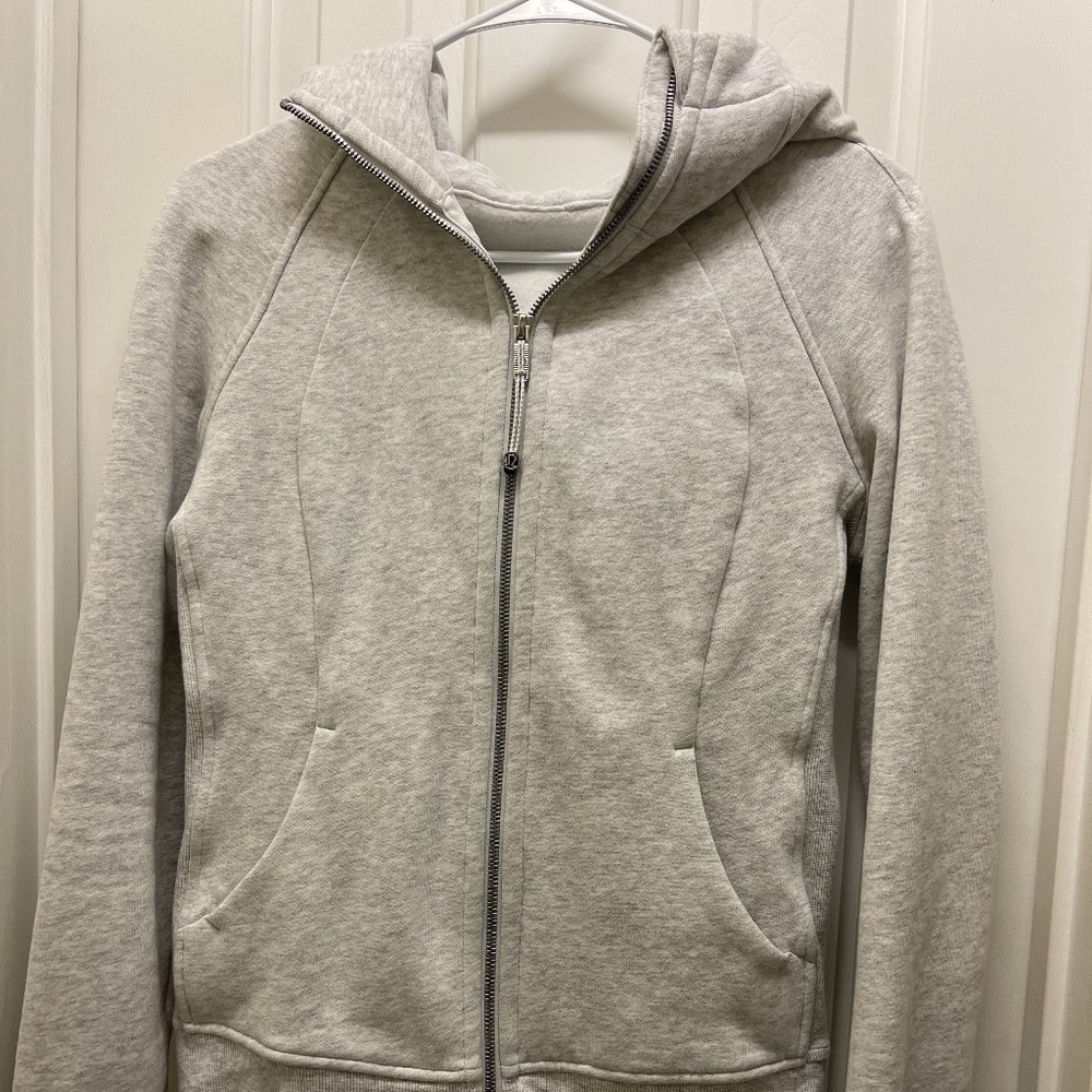 Lululemon scuba full zip hooded sweatshirt